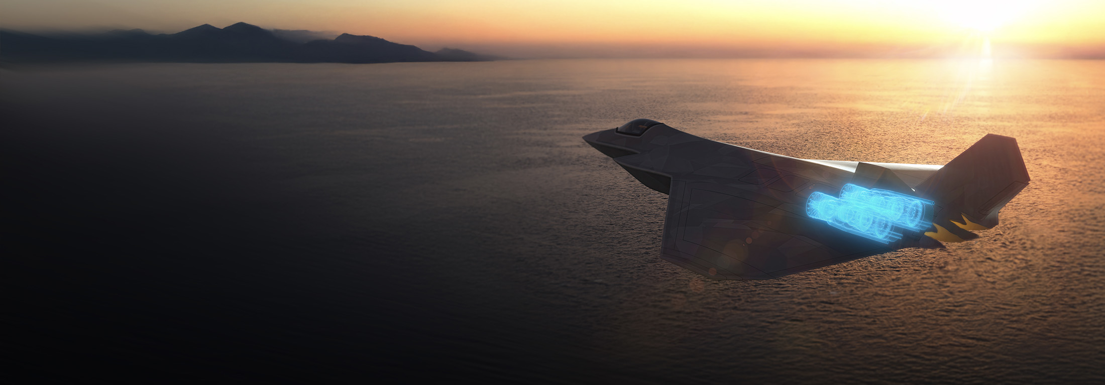 Illustration of Tempest / GCAP Future Fighter aircraft