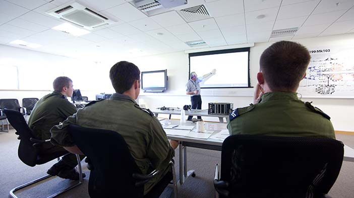 Photo showing Rolls-Royce customer training facility