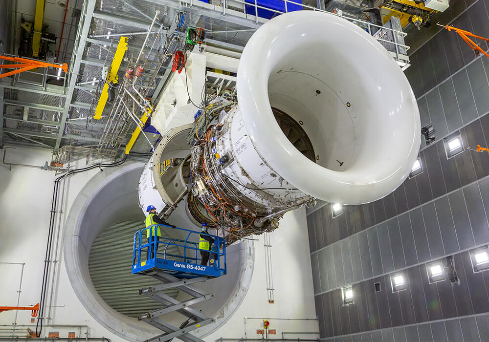 Inside Testbed 80 facility