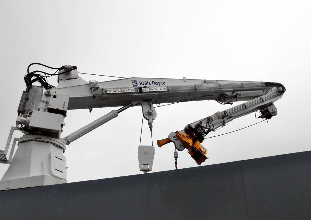 Anchor handling crane – Rolls-Royce