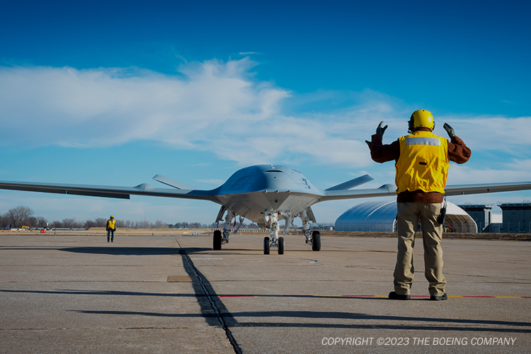 COPYRIGHT ©2023 THE BOEING COMPANY, military aircraft, military aviation, Allison Engine