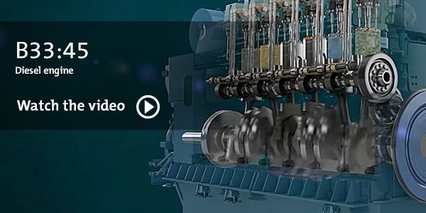 Video: B33:45 diesel engine