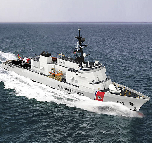 Extensive range of equipment for new fleet of U.S. Coast Guard Offshore Patrol Cutters