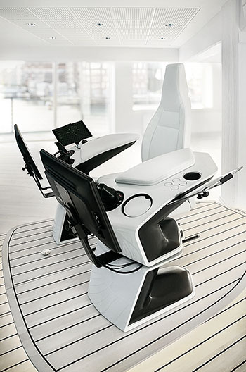 Space-age captains chair