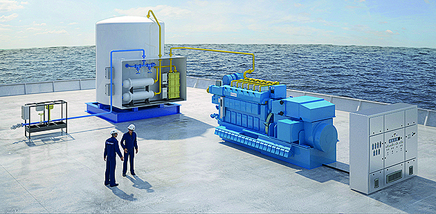 Components of the Harbour power system as used on Abel Matutes