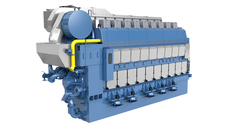 Bergen 36:45 engine