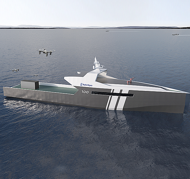 Navies across the world are expressing interest in plans by Rolls-Royce to create an autonomous vessel with wide-ranging operational capabilities.