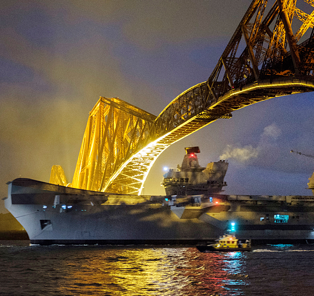 Sailing into history: HMS Queen Elizabeth starts sea trials