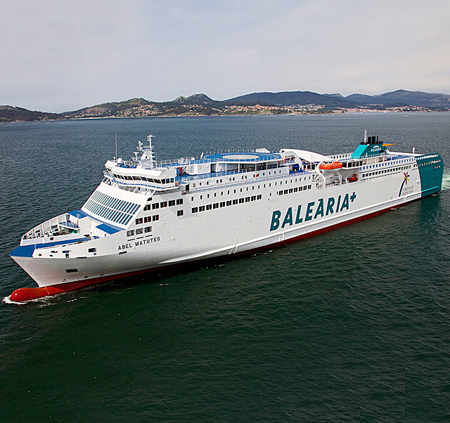 Balearia, first to choose our Harbour power system for its ropax ferry Abel Matutes